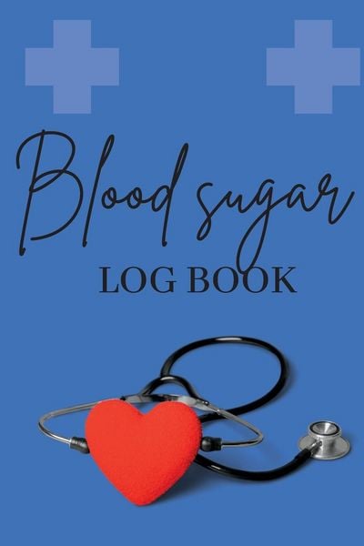 Produktbild: Blood Sugar Log Book