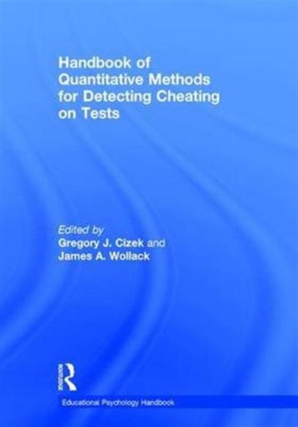 Produktbild: Handbook of Quantitative Methods for Detecting Cheating on Tests