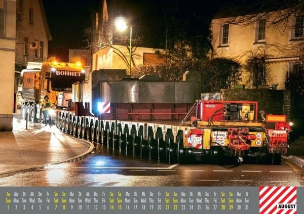 Produktbild: Schwertransporter Kalender 2027