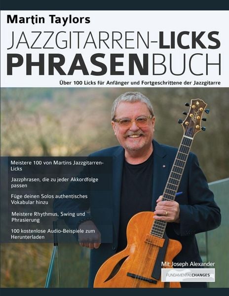 Produktbild: Martin Taylors Jazzgitarren-Licks-Phrasenbuch