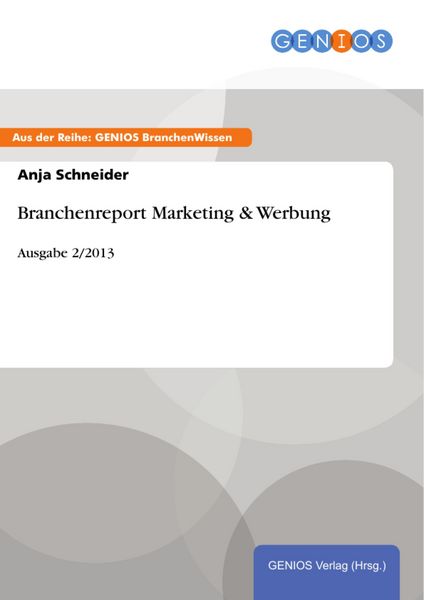 Produktbild: Branchenreport Marketing & Werbung