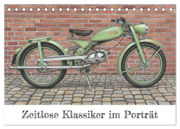 Produktbild: Zeitlose Klassiker im Portr&auml;t (Tischkalender 2027 DIN A5 quer), CALVENDO Monatskalender
