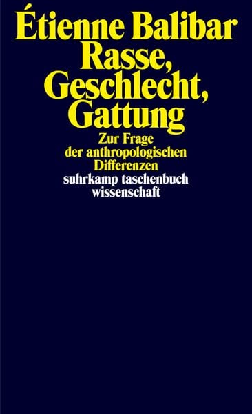 Produktbild: Rasse, Geschlecht, Gattung