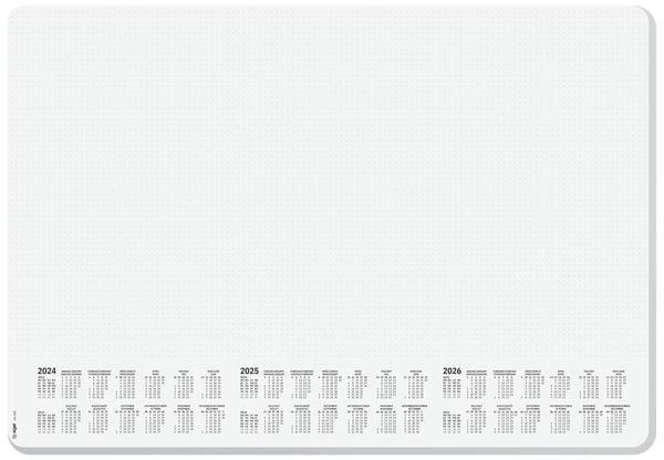 Sigel HO301 Schreibunterlage Jahresplan Weiß (B x H) 595 mm x 410 mm