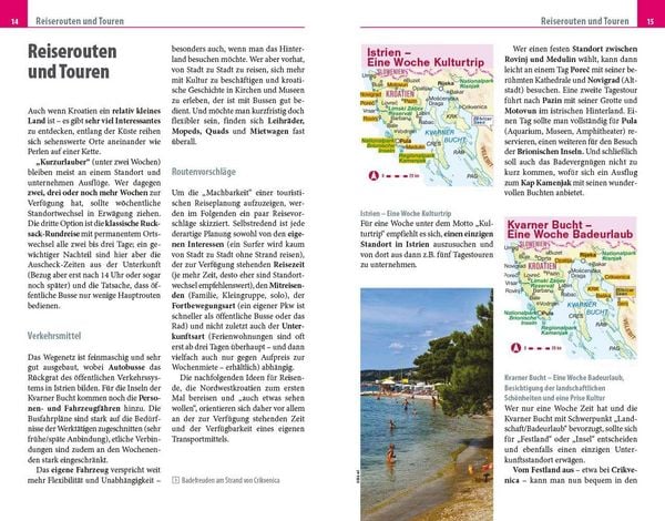 Produktbild: Reise Know-How Reisef&uuml;hrer Kroatien: Istrien und Kvarner Bucht