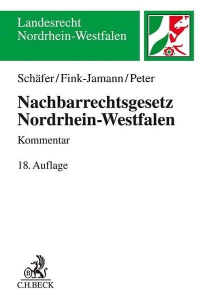 Produktbild: Nachbarrechtsgesetz Nordrhein-Westfalen. NachbG NRW