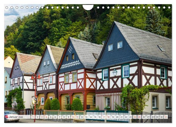 Produktbild: Bad Schandau Impressionen (Wandkalender 2026 DIN A4 quer), CALVENDO Monatskalender