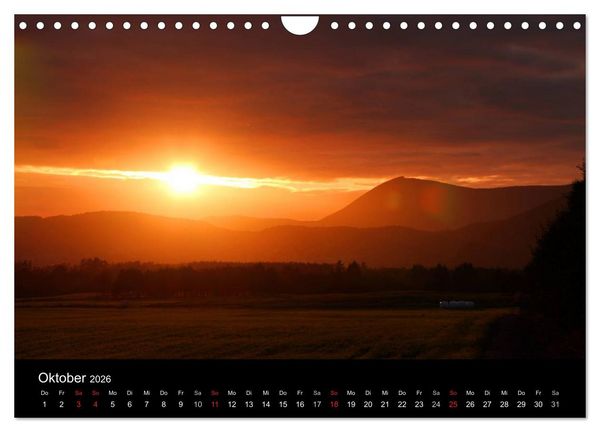 Produktbild: Der Sonne entgegen (Wandkalender 2026 DIN A4 quer), CALVENDO Monatskalender