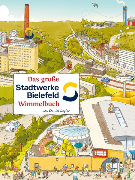 Produktbild: Das Gro&szlig;e Stadtwerke Bielefeld Wimmelbuch