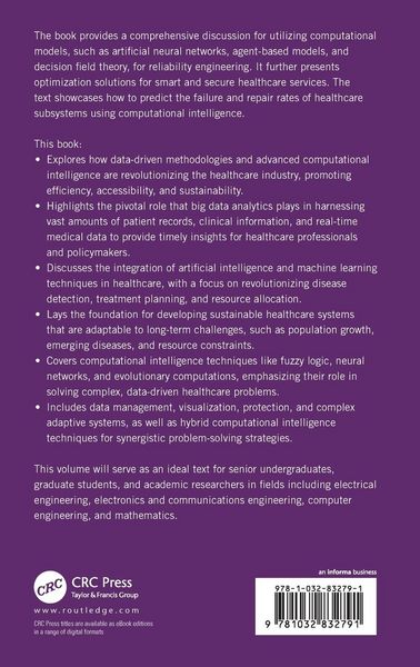 Produktbild: Big Data Analytics and Intelligent Applications for Smart and Secure Healthcare Services