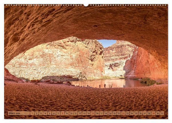 Produktbild: Colorado River Rafting im Grand Canyon (Wandkalender 2026 DIN A2 quer), CALVENDO Monatskalender