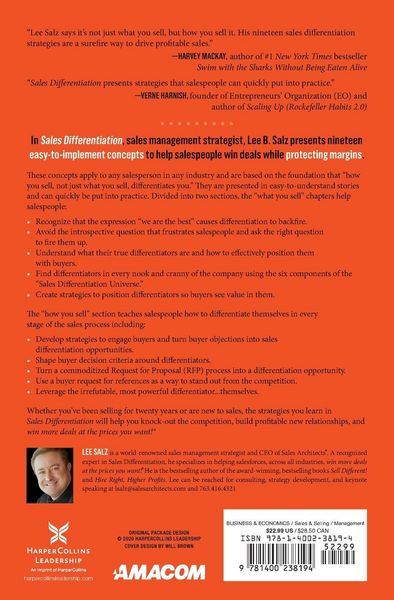 Produktbild: Sales Differentiation