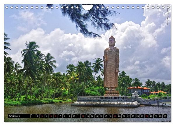 Produktbild: Sri Lanka 2026 &ndash; Exotische Welt (Wandkalender 2026 DIN A4 quer), CALVENDO Monatskalender