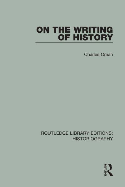 Produktbild: On the Writing of History