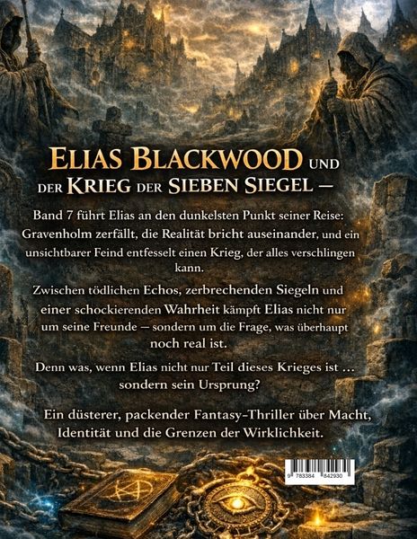 Produktbild: Mikulaschek, D: Elias Blackwood und der Krieg der sieben Sie