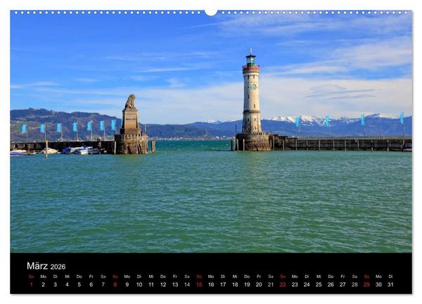 Produktbild: Bodensee (hochwertiger Premium Wandkalender 2026 DIN A2 quer), Kunstdruck in Hochglanz