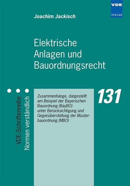 Produktbild: Elektrische Anlagen und Bauordnungsrecht