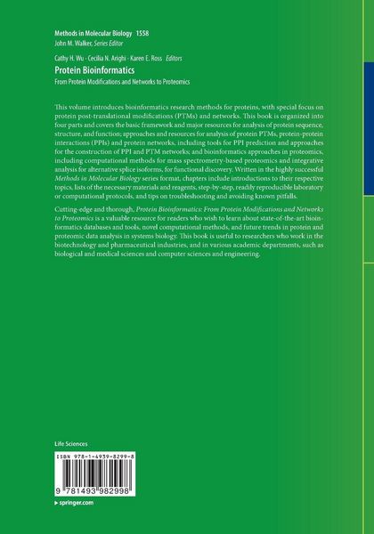Produktbild: Protein Bioinformatics