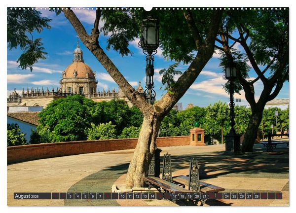 Produktbild: Andalusia sunny side of life (High Quality Premium Wall Calendar 2026 DIN A2 landscape),CALVENDO 12 Month Wall Calendar