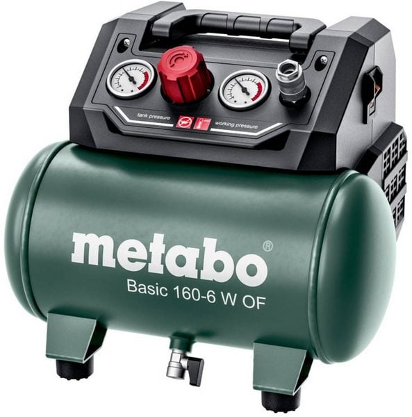 Produktbild: Metabo Druckluft-Kompressor BASIC 160-6W OF 6l 8 bar