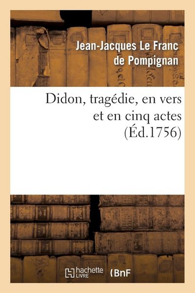 Produktbild: Didon, Trag&eacute;die, En Vers Et En Cinq Actes