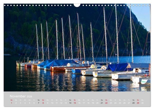 Produktbild: Am sch&ouml;nen Traunsee im Salzkammergut (Wandkalender 2026 DIN A3 quer), CALVENDO Monatskalender