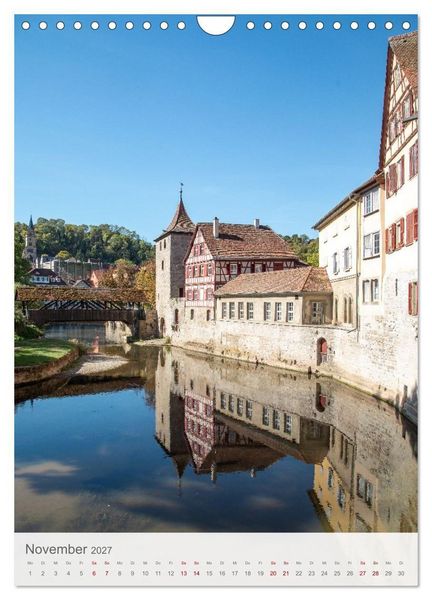 Produktbild: Schw&auml;bisch Hall am Kocher (Wandkalender 2027 DIN A4 hoch), CALVENDO Monatskalender