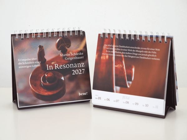 Produktbild: Wochenkalender 2027: In Resonanz