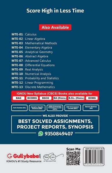 Produktbild: MTE-12 Linear Programming
