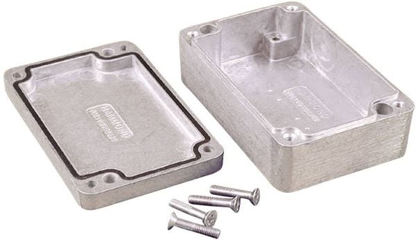 Produktbild: Hammond Electronics 1550Z103 Universal-Geh&auml;use 98 x 64 x 34 Aluminium Natur 1St.