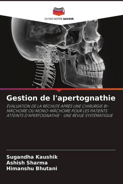 Produktbild: Gestion de l'apertognathie