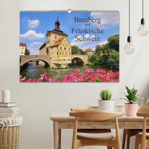 Produktbild: Bamberg und Fr&auml;nkische Schweiz (Wandkalender 2026 DIN A2 quer), CALVENDO Monatskalender
