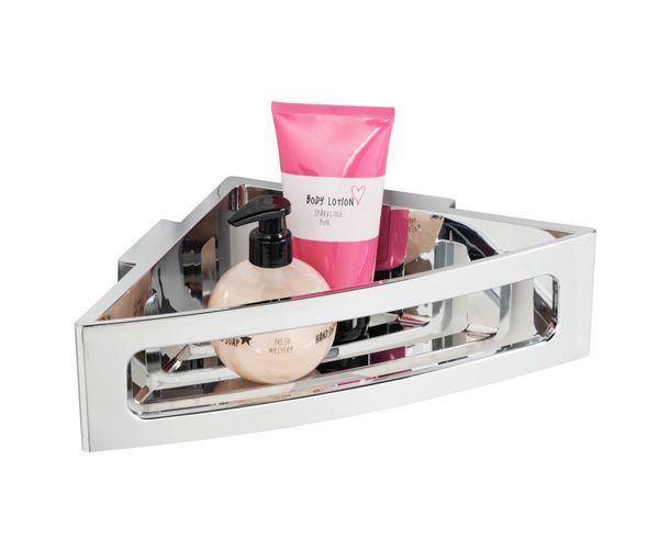 Produktbild: Turbo-Loc&reg; Eckablage Mod. Bralia Chrom, Befestigen ohne Bohren