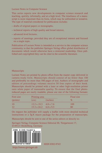 Produktbild: Graph-Theoretic Concepts in Computer Science