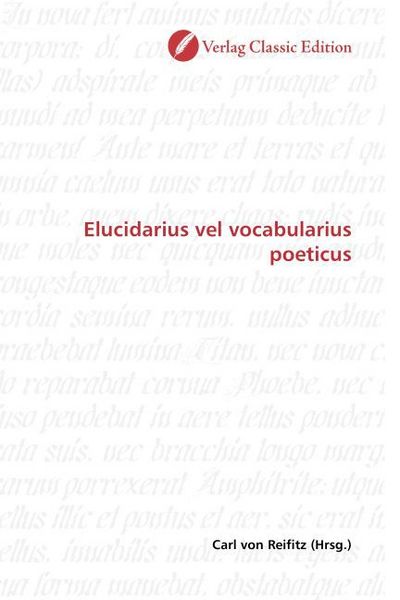 Produktbild: Elucidarius vel vocabularius poeticus