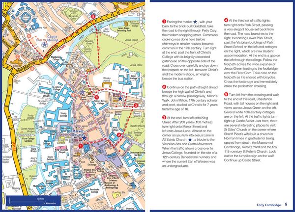 Produktbild: A-Z Cambridge Hidden Walks
