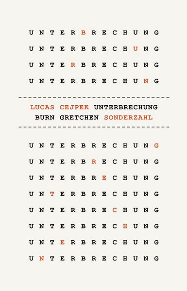 Produktbild: Unterbrechung