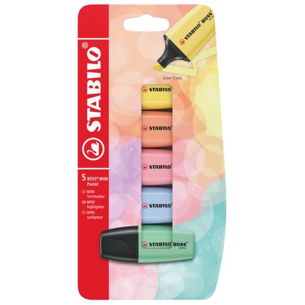 Produktbild: STABILO Textmarker BOSS MINI Pastel