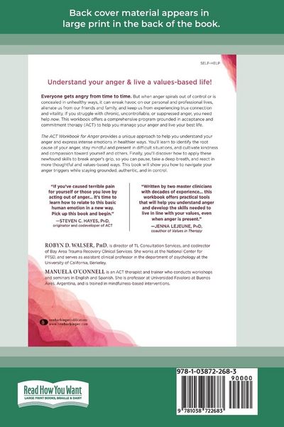 Produktbild: The ACT Workbook for Anger