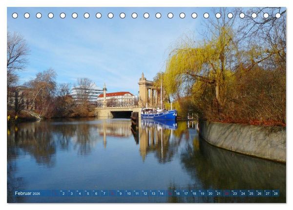 Produktbild: Bootstouren in und um Berlin (Tischkalender 2026 DIN A5 quer), CALVENDO Monatskalender