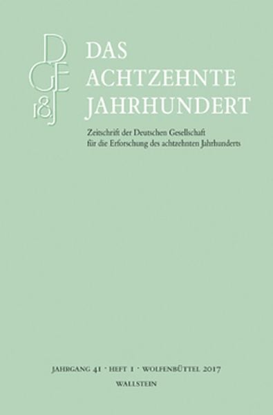 Produktbild: Das achtzehnte Jahrhundert 41/1