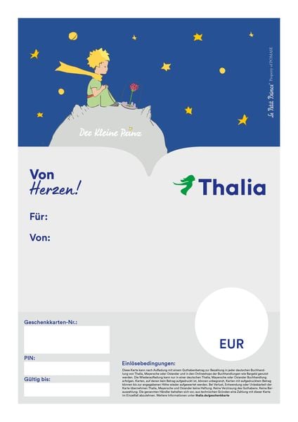 Geschenkkarte Der kleine Prinz PDF