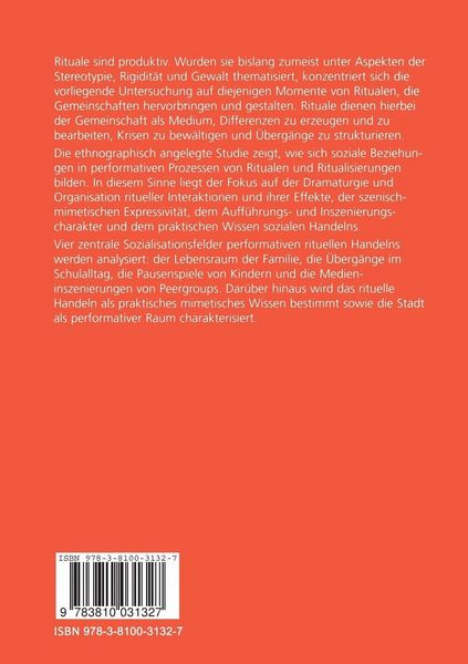 Produktbild: Das Soziale als Ritual