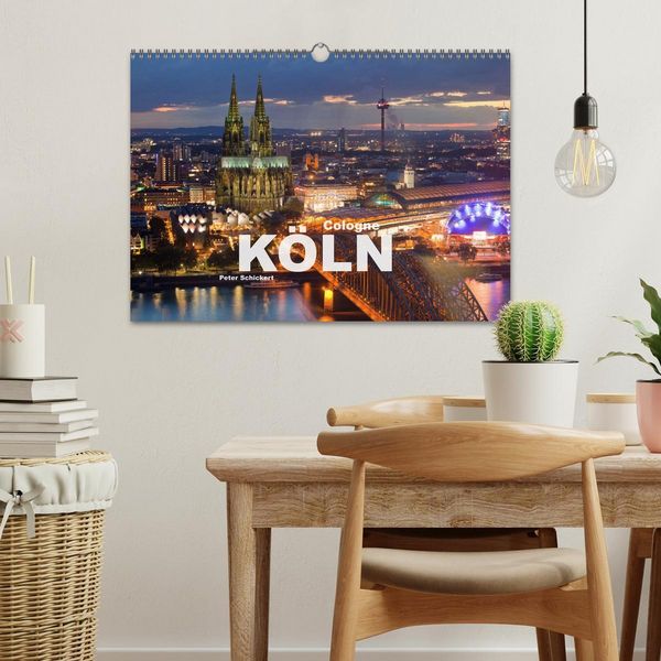 Produktbild: Cologne - K&ouml;ln (Wandkalender 2026 DIN A3 quer), CALVENDO Monatskalender