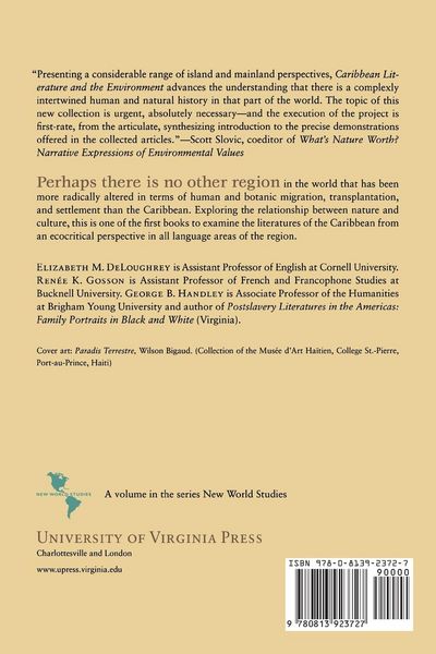Produktbild: Caribbean Literature and the Environment
