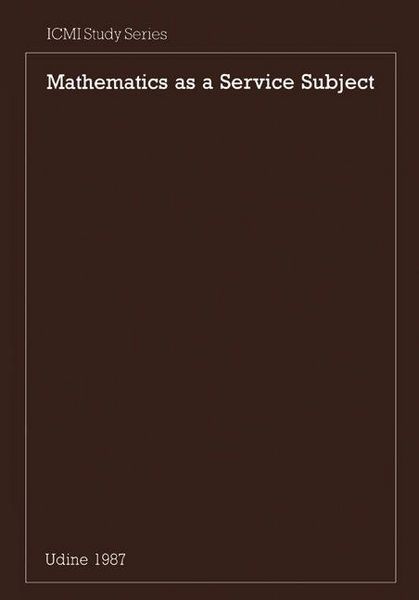 Produktbild: Mathematics as a Service Subject