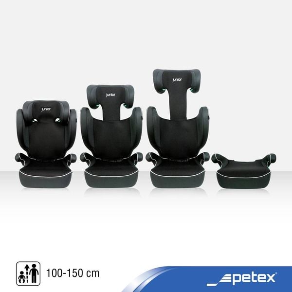 Produktbild: Petex Basic 1500schwarz HDPE nach ECE R129 Kindersitz Schwarz