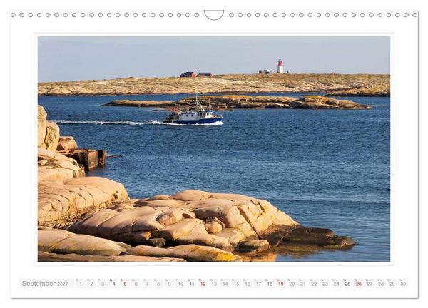 Produktbild: Bohusl&auml;n. Sm&ouml;gen - Hunnebostrand - Kungshamn (Wandkalender 2027 DIN A3 quer), CALVENDO Monatskalender