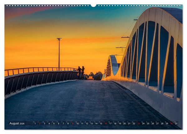 Produktbild: Ulm f&uuml;r Nachtspatzen (Wandkalender 2026 DIN A2 quer), CALVENDO Monatskalender