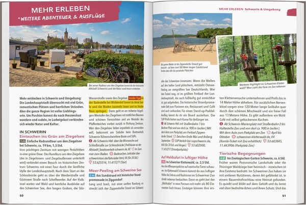 Produktbild: MARCO POLO OUTDOOR GUIDE Reisef&uuml;hrer Mecklenburgische Seenplatte